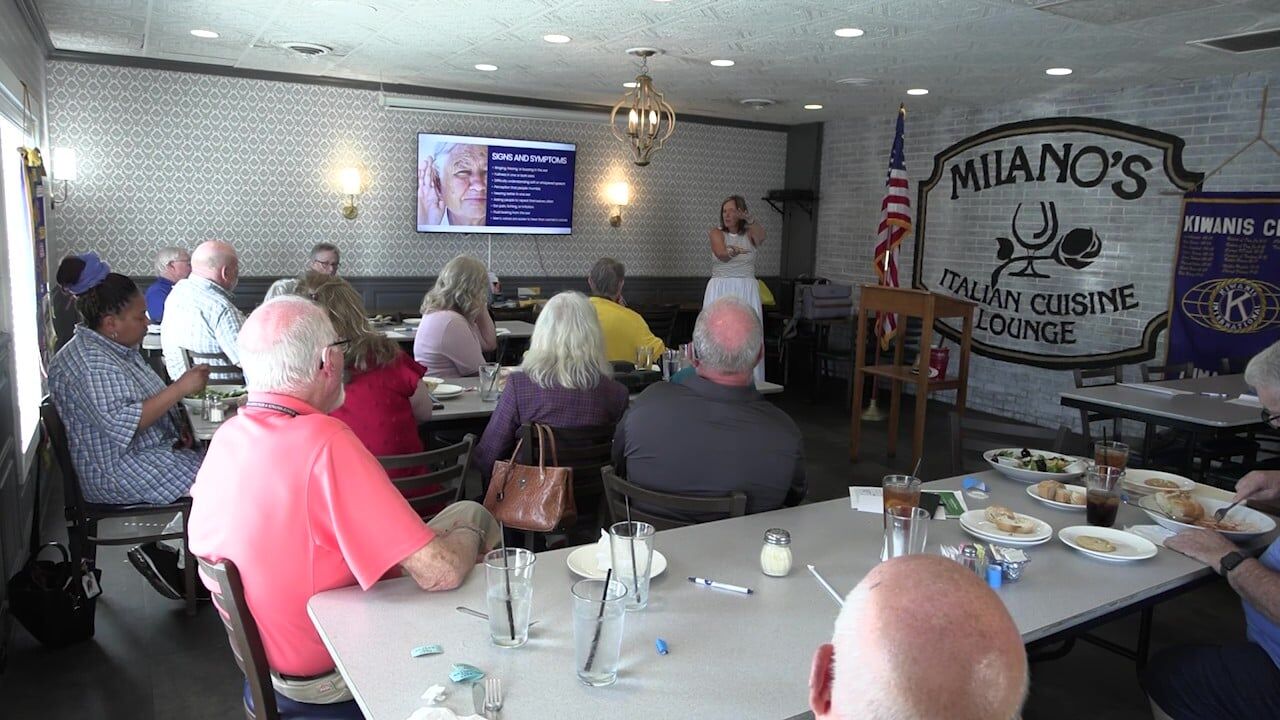 Kiwanis Club learns about signs, treatments for hearing loss